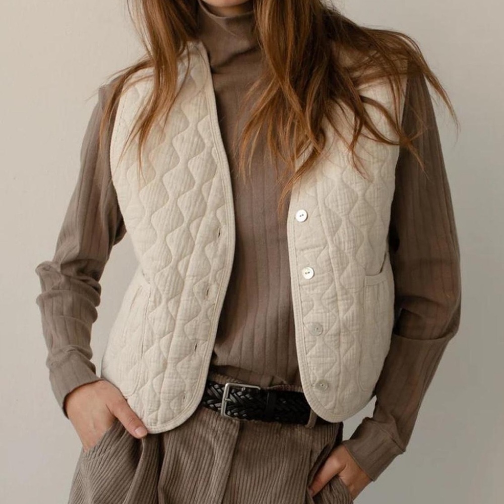 DONNI. Quilted Vest